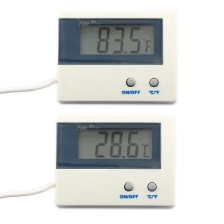 Digital Thermometer ST-1A(เทอร์โมมิเตอร์ดิจิติล สำหรับวัดอุณหภูมิในตู้ปลา ตู้แช่ อุณหภูมิห้อง อุณหภูมิน้ำ)