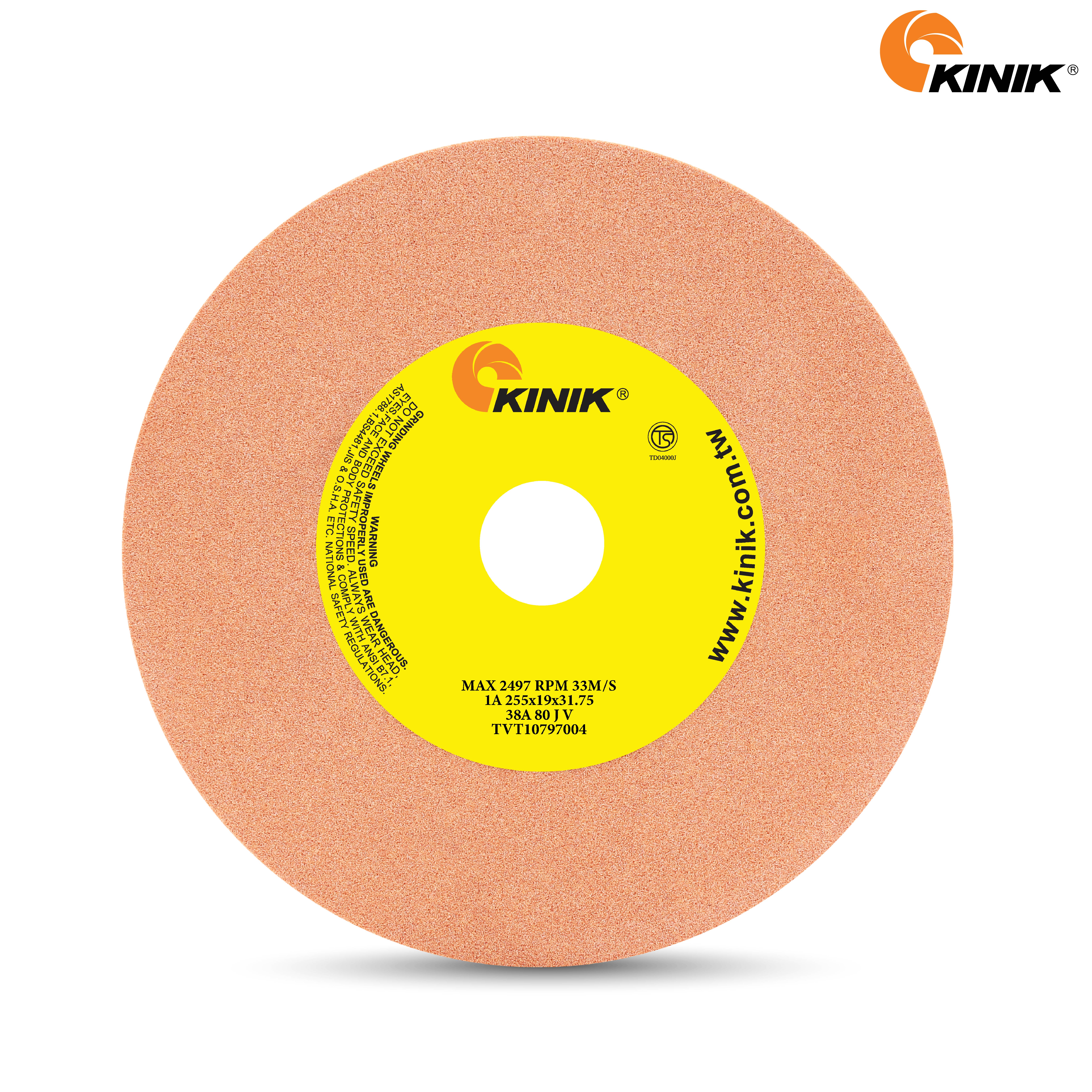 หินเจียร KINIK 38A80JV1A 255x19x31.75 m.m.