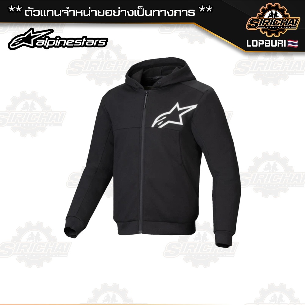 เสื้อฮู้ด Alpinestars CHROME V2 SPORT HOODIE BLACK