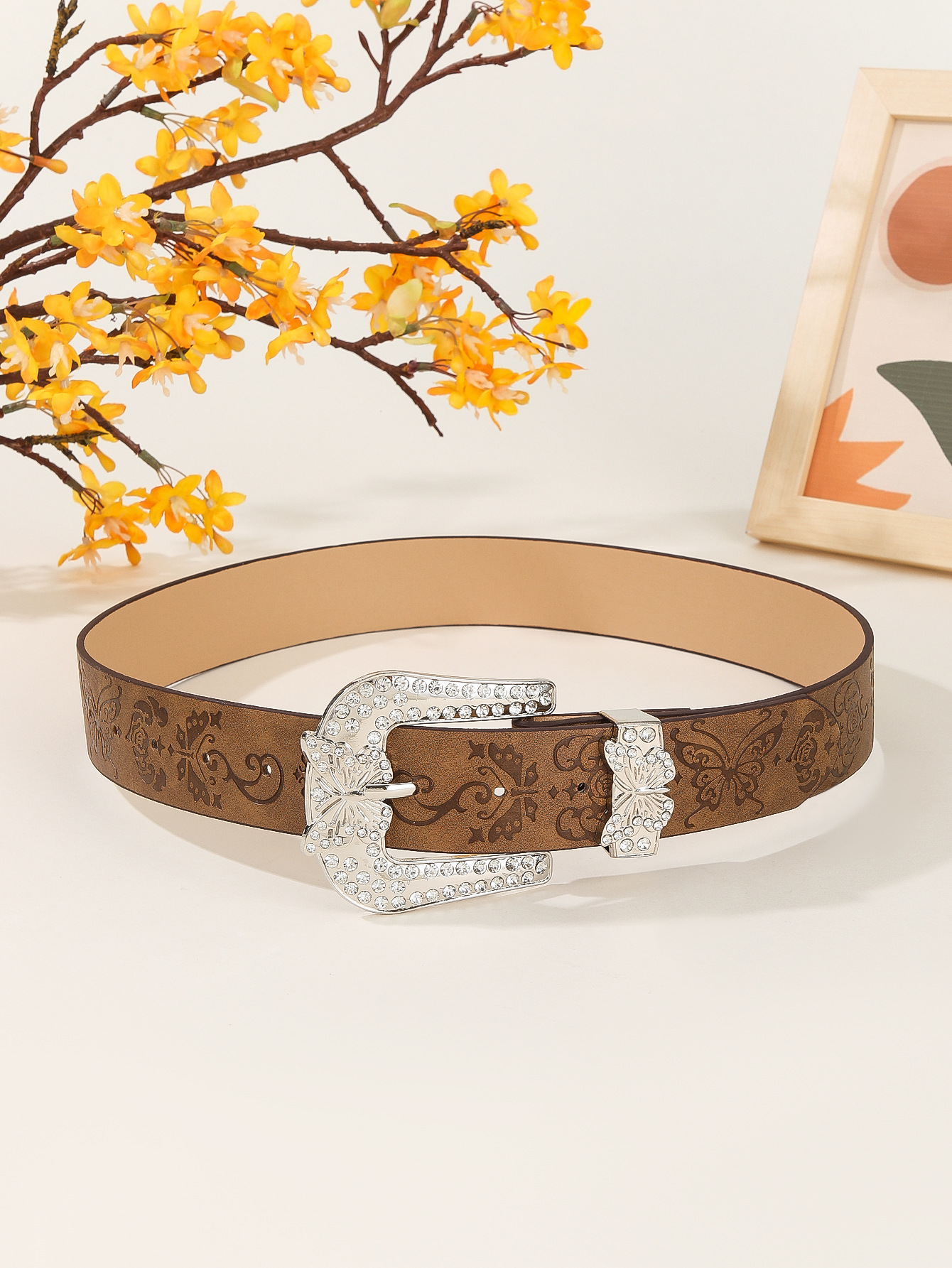 เข็มขัด คาวบอย เข็มขัด Y2K ยอดฮิต พร้อมส่งในไทย