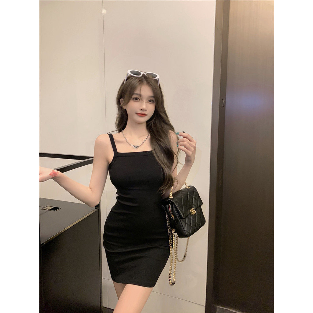 เดรสเว้าหลังลึก สายเดี่ยว เซ็กซี่ CN2196