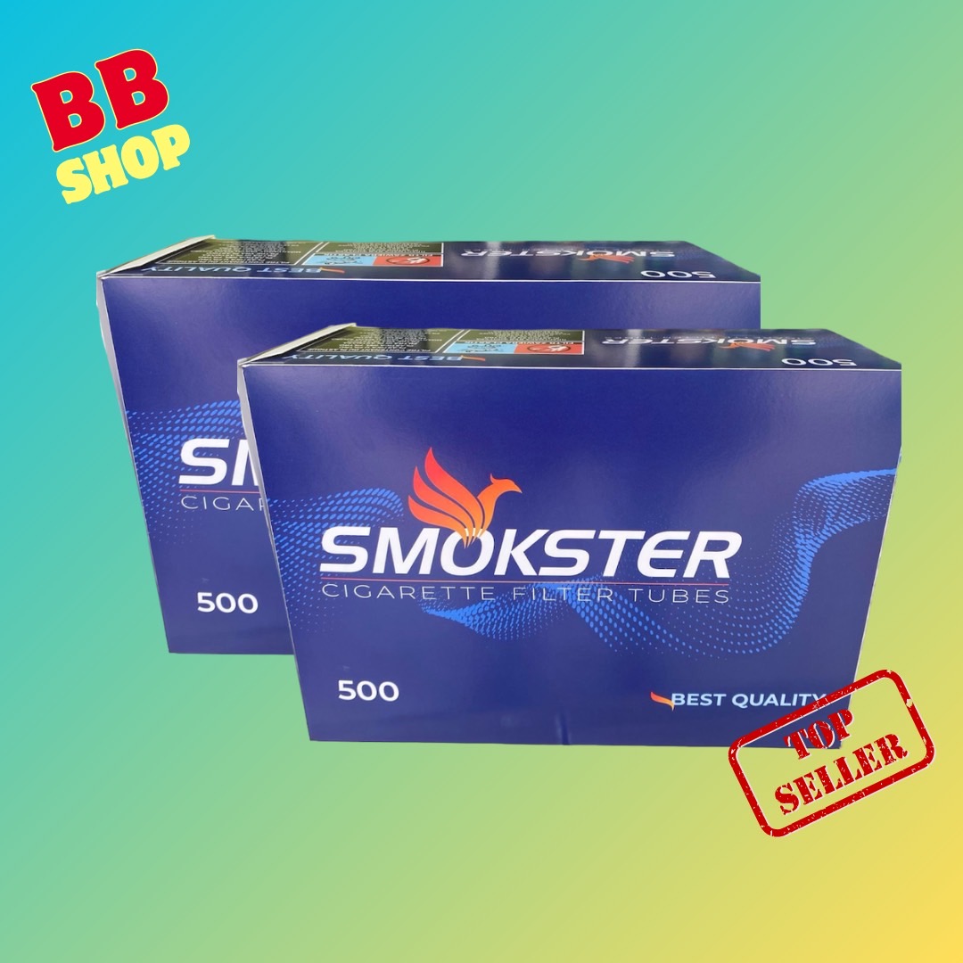 ก้นกรองบุหรี่ 1000 มวน Smokster