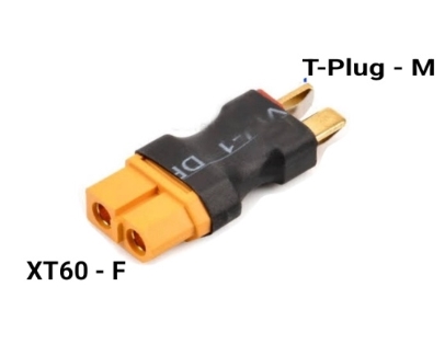 หัวปลั๊กแปลง ปลั๊กแบต ปลั๊กชาท แบบต่างๆ XT30 XT60 T-Plug JST