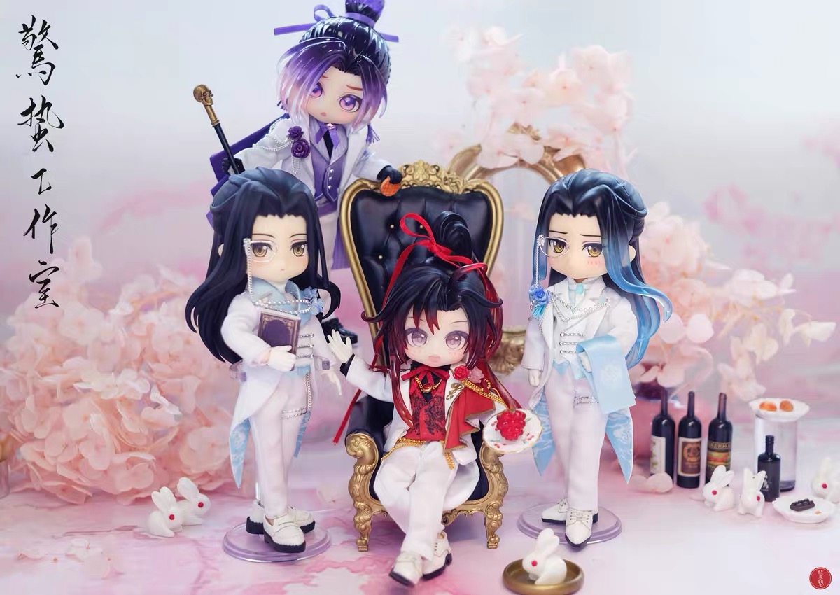 魔道MDZS【仙门百家西装，预定】羡/机/蓝大/澄p10/ob11娃衣DJ073 cloth doll