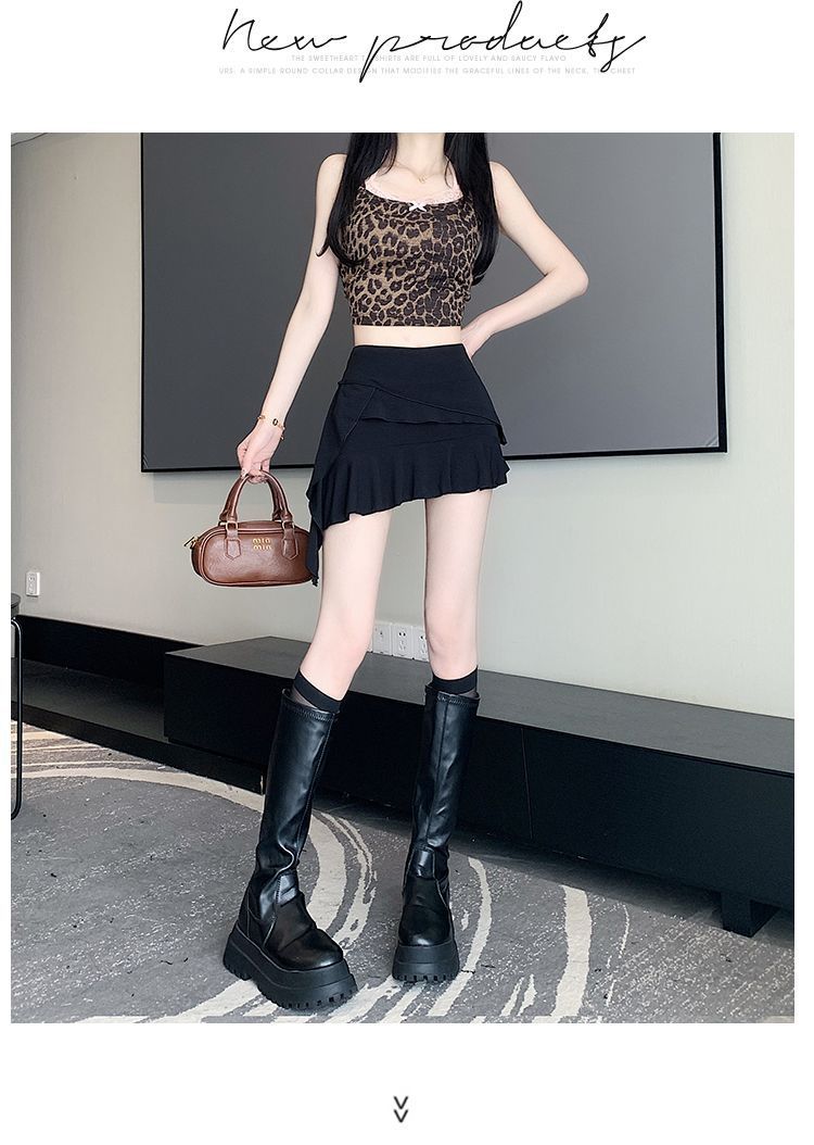 กระโปรงสั้น เลเยอร์ ซับกางเกง รหัส CN2772