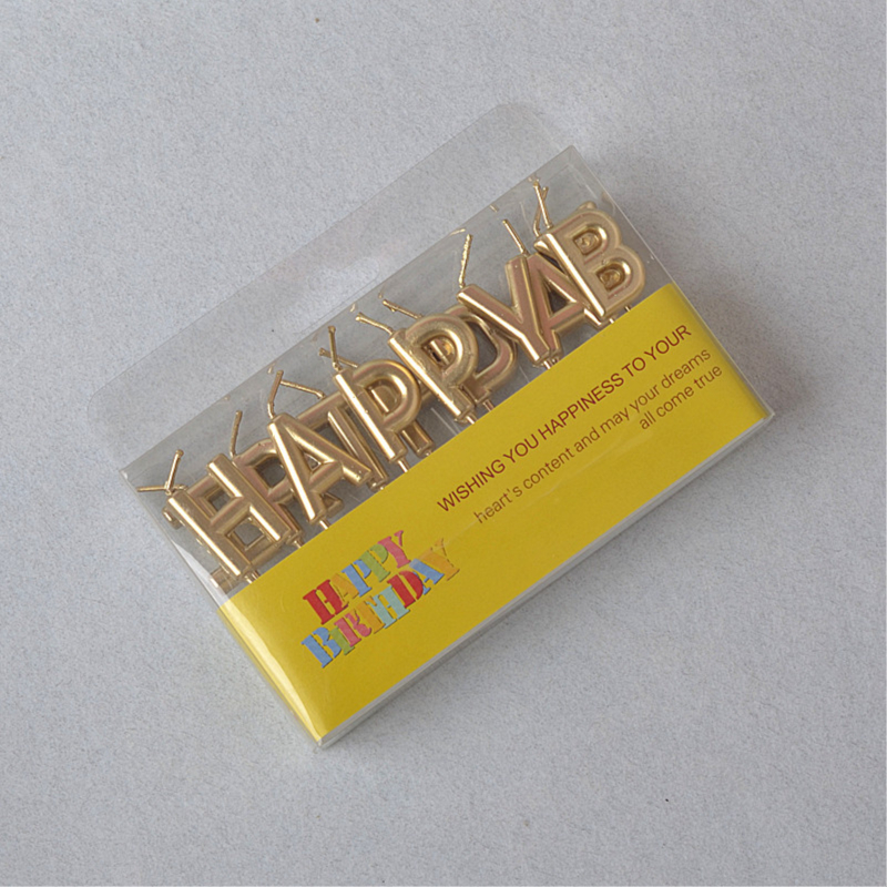 วันเกิด ตัวอักษรภาษาอังกฤษ สุขสันต์วันเกิด เทียนโรแมนติก