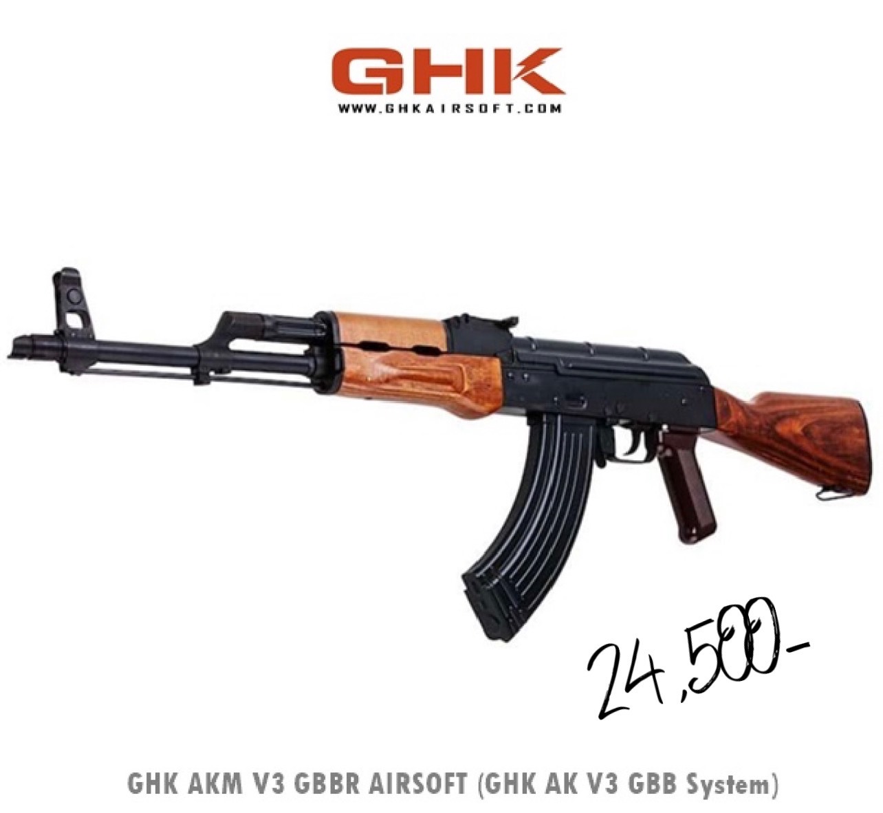 AKM V3 GBBR AIRSOFT - GHK