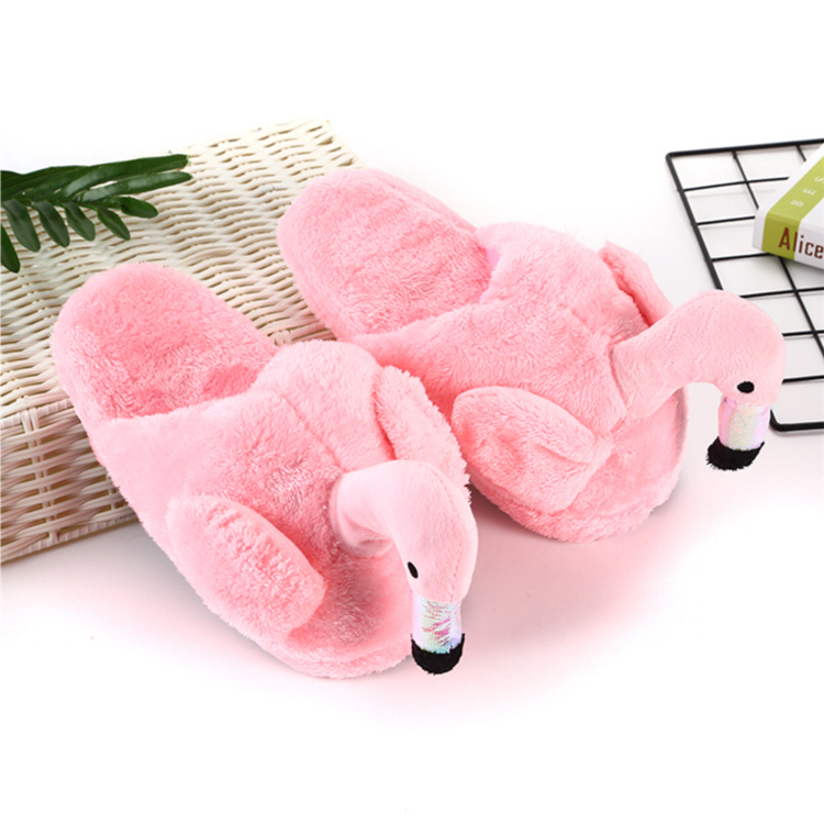 #สีชมพูอ่อน รองเท้าสลิปเปอร์ ฟามิงโก้ (23-26 CM) LP03
