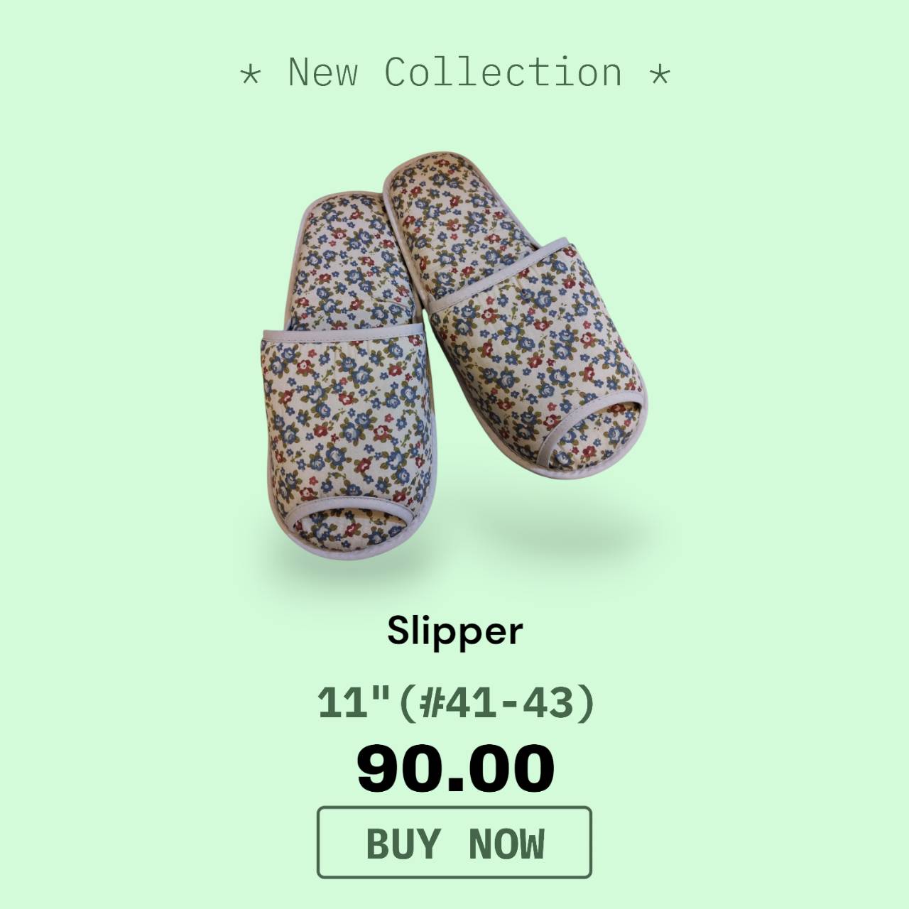 รองเท้าผ้า Slipper