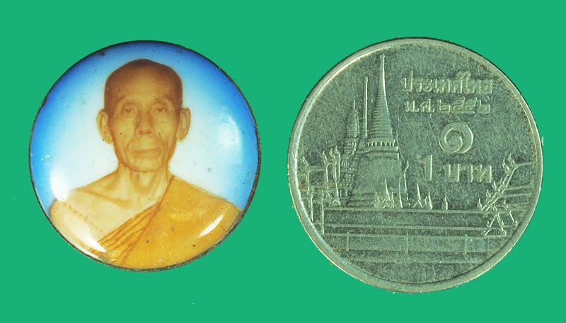 A5212 ล็อกเก็ตฉากสีฟ้า ไม่ทราบอาจารย์ และปีสร้าง 4