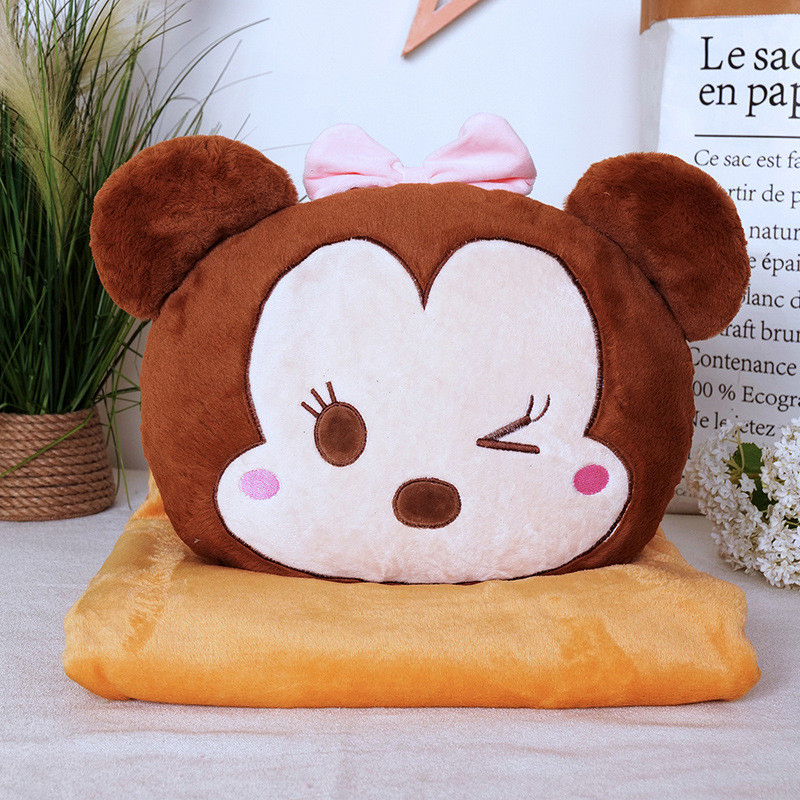 หมอน+ผ้าห่ม หมอนตุ๊กตาน่ารัก พร้อมส่ง