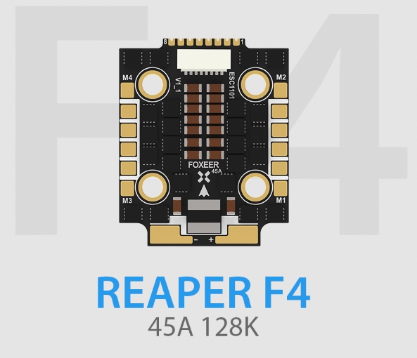 [ESC 20X20] Foxeer ESC Reaper F4 Mini 128K 45A BL32 4in1 ESC