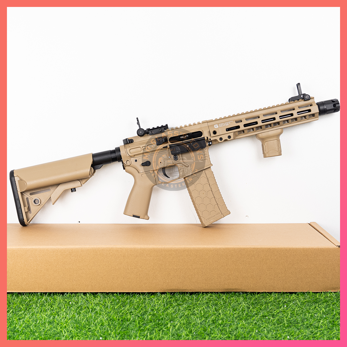 กริปจับมือหน้า แบบ M-lock สีทราย สำกรับ SLR , MK8 และ PDX (GRS)