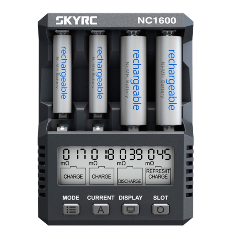 SKYRC NC1600 เครื่องชาร์จถ่าน เครื่องชาร์จแบตเตอรี่ AA and AAA NiMH NiCD
