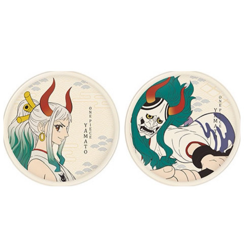 (ขายคู่)ที่รองแก้ว ยามาโตะ -วันพีซ[One Piece Wano -Porcelain Coaster- Yamato Set 2]
