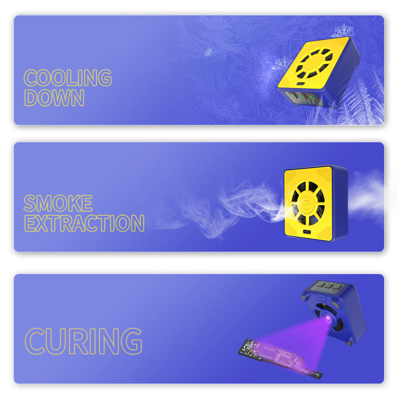 พัดลม+ไฟฉาย UV Mechanic 2in1