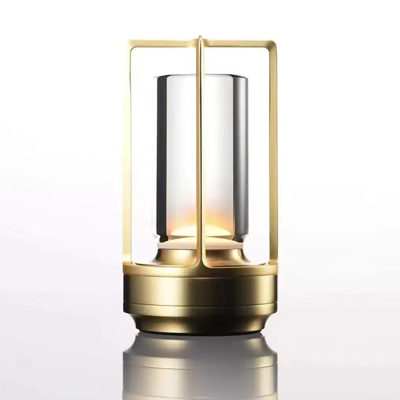 โคมไฟตั้งโต๊ะ Table desk Lamp Aluminum alloy Gold touch-type stepless dimming