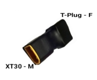 หัวปลั๊กแปลง ปลั๊กแบต ปลั๊กชาท แบบต่างๆ XT30 XT60 T-Plug JST