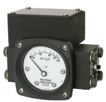 Mid-West Instrument 142AA-00-0(AA) Diaphragm Type Differential Pressure Gauges Switches & Transmitters