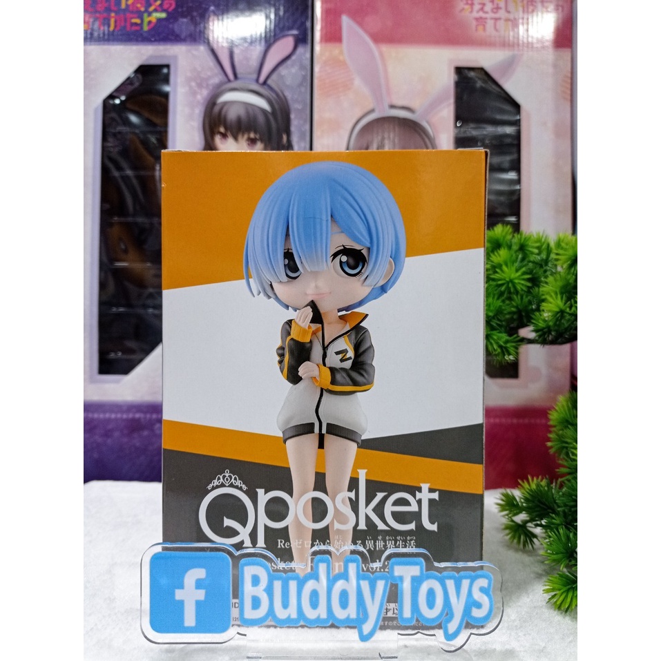 [ Figure แท้ ] Re:Zero Starting Life in Another World - Q Posket Rem Vol.2 Color A [ Banpresto ]