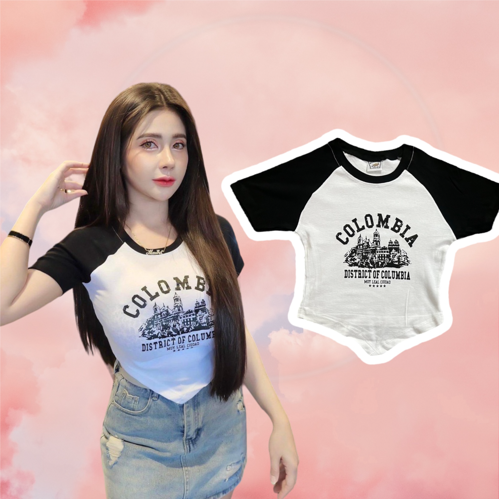 เสื้อสายเดี่ยว เสื้อครอปแฟชั่น สินค้าพร้อมส่ง