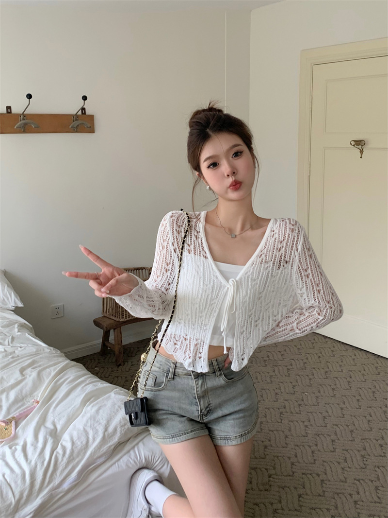 เสื้อแขนยาว เสื้อคลุม สไตลส์เกาหลี A32177 พร้อมส่งในไทย