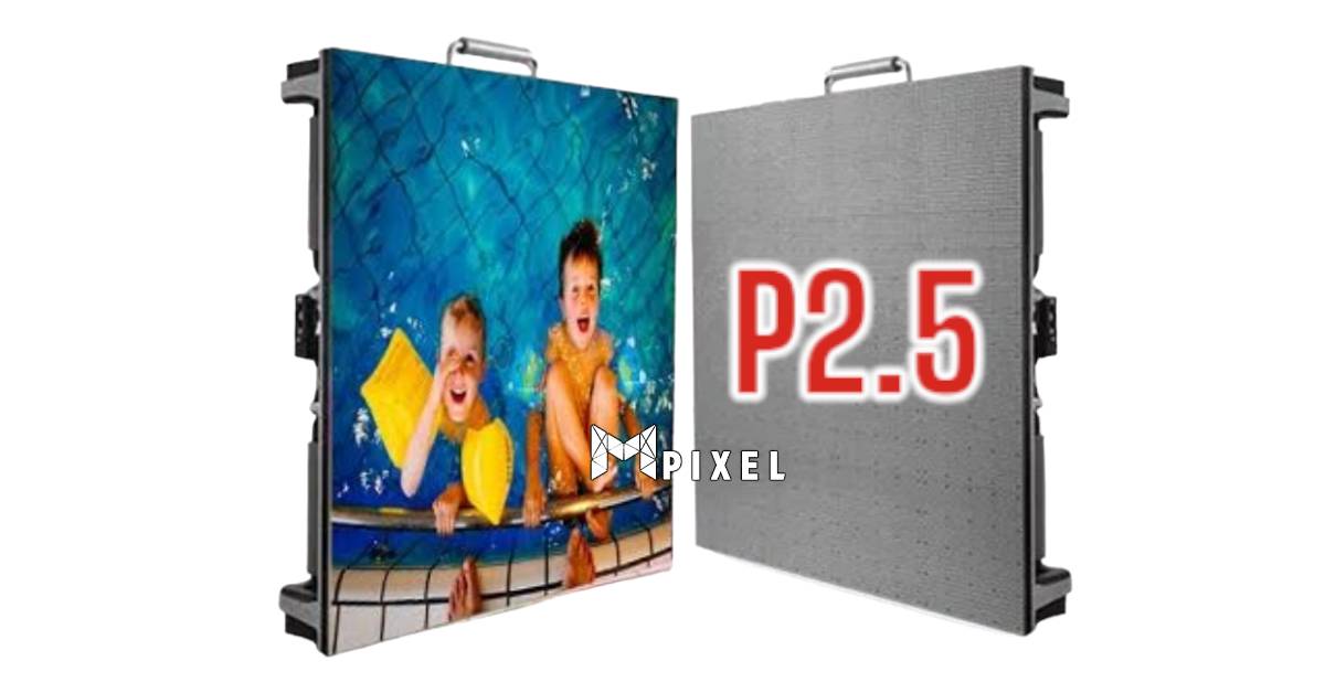 จอแอลอีดี LED DISPLAY ความละเอียด P2.5 (Pixel Pitch 2.5mm.) Size 500x500 mm. ใช้งาน Indoor ภายในอาคาร สำหรับห้องประชุม ห้องเรียน ทุกหน่วยงาน ราชการ เอกชน บริษัท ห้าง ร้าน ราคาพิเศษที่นี่ Mpixel