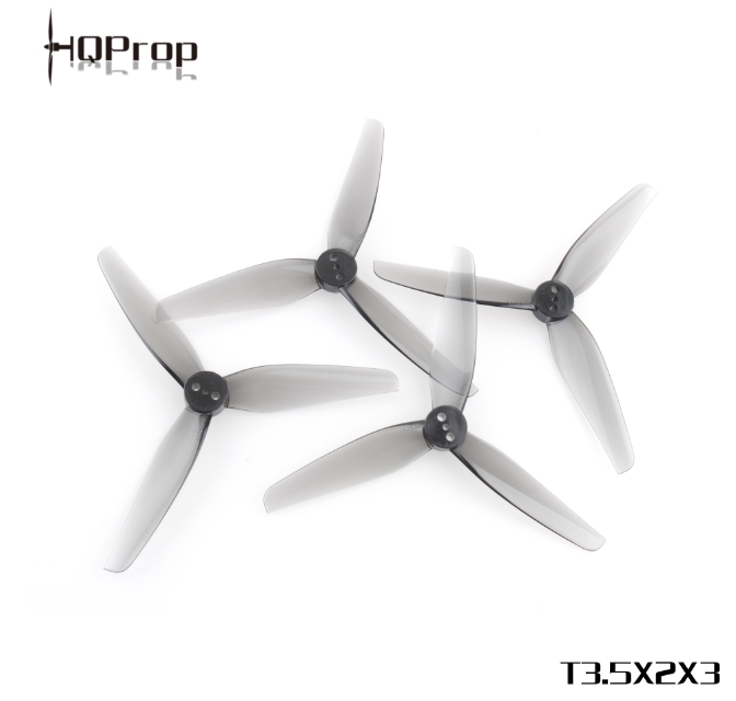 HQProp T3.5X2X3 แกน 1.5mm Shaft ใบพัด 3.5นิ้ว 1ถุง 4ใบ