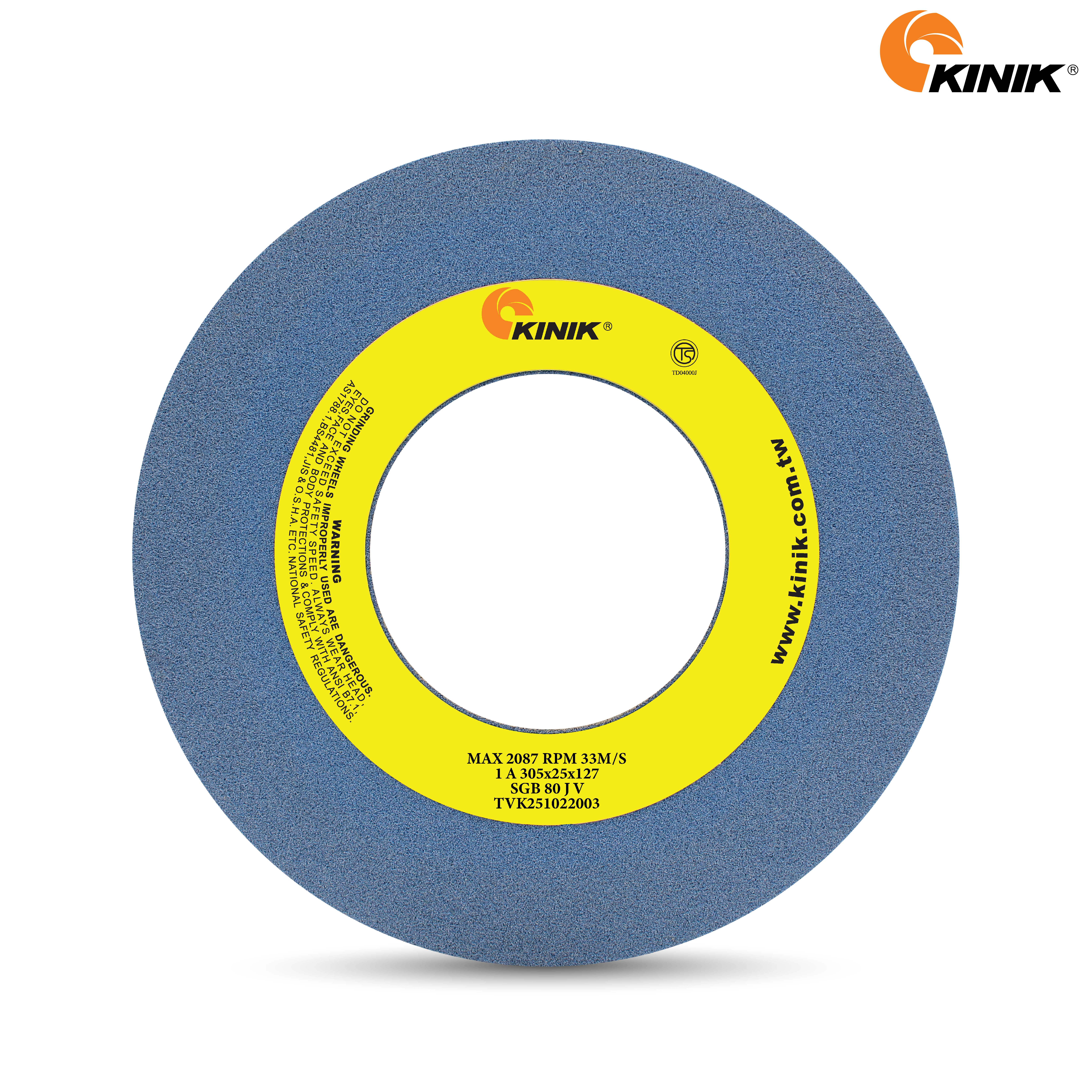หินเจียร KINIK SGB80JV1A 305x25x127 mm.