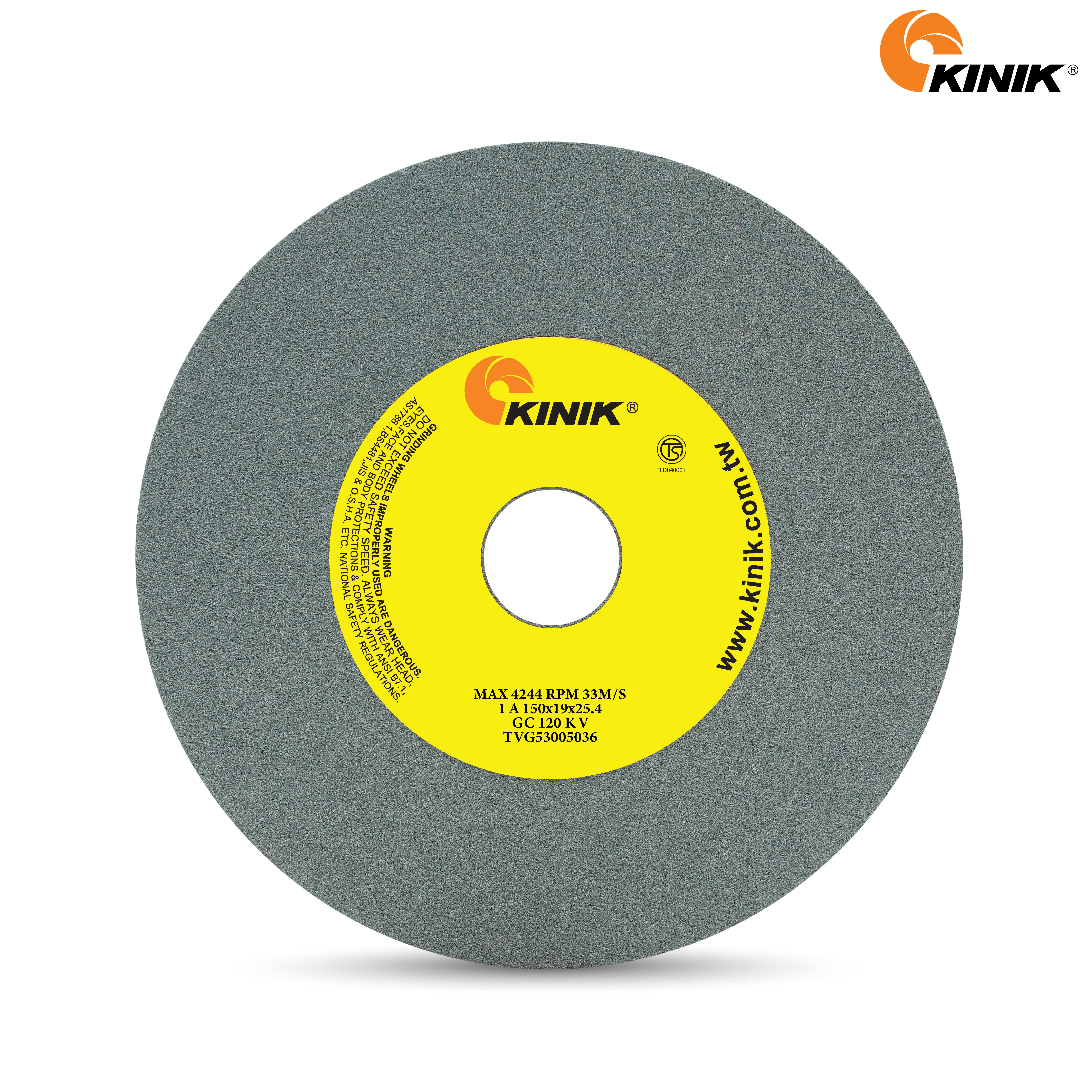 หินเจียร KINIK GC120KV1A 150x19x25.4 mm.