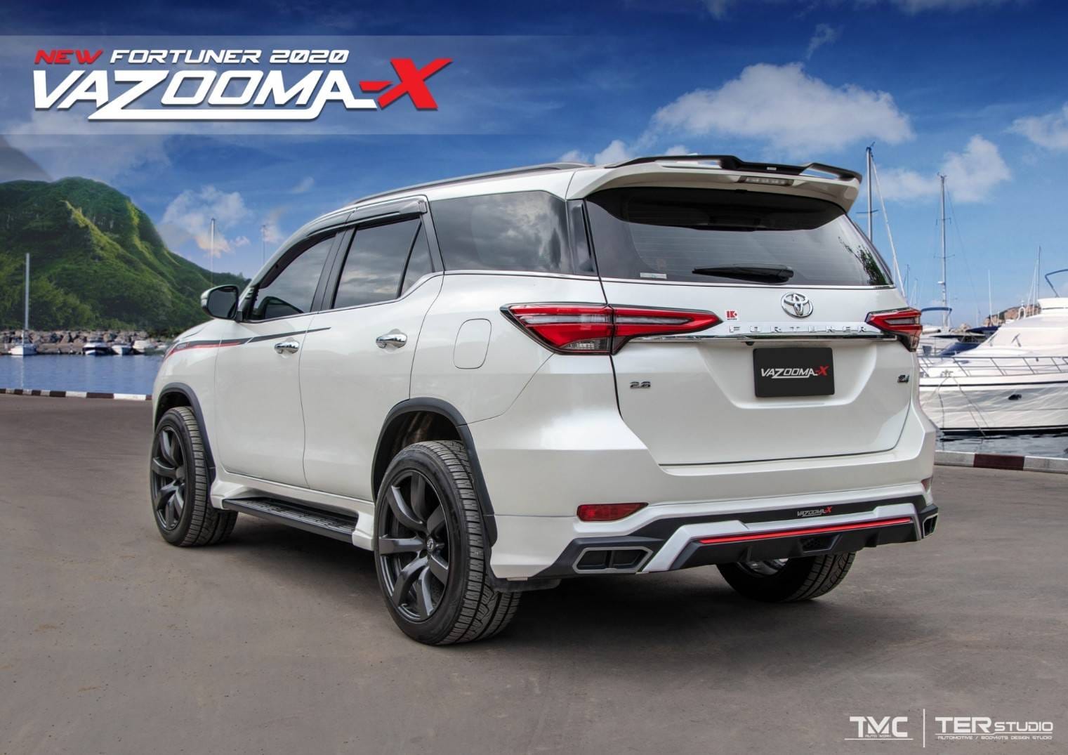 ชุดแต่ง Fortuner 𝐕𝐀𝐙𝐎𝐎𝐌𝐀 สำหรับรุ่น MC VAZOOMA Luxury