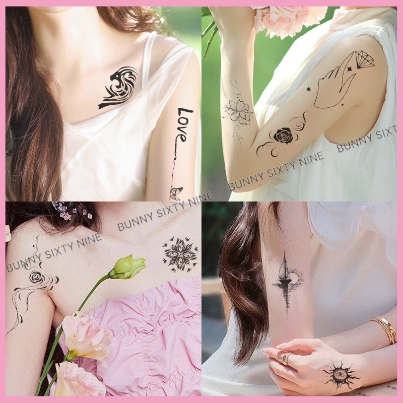 สติ๊กเกอร์ TATTOO ลอกง่าย ติดทน กันน้ำกันเหงื่อ