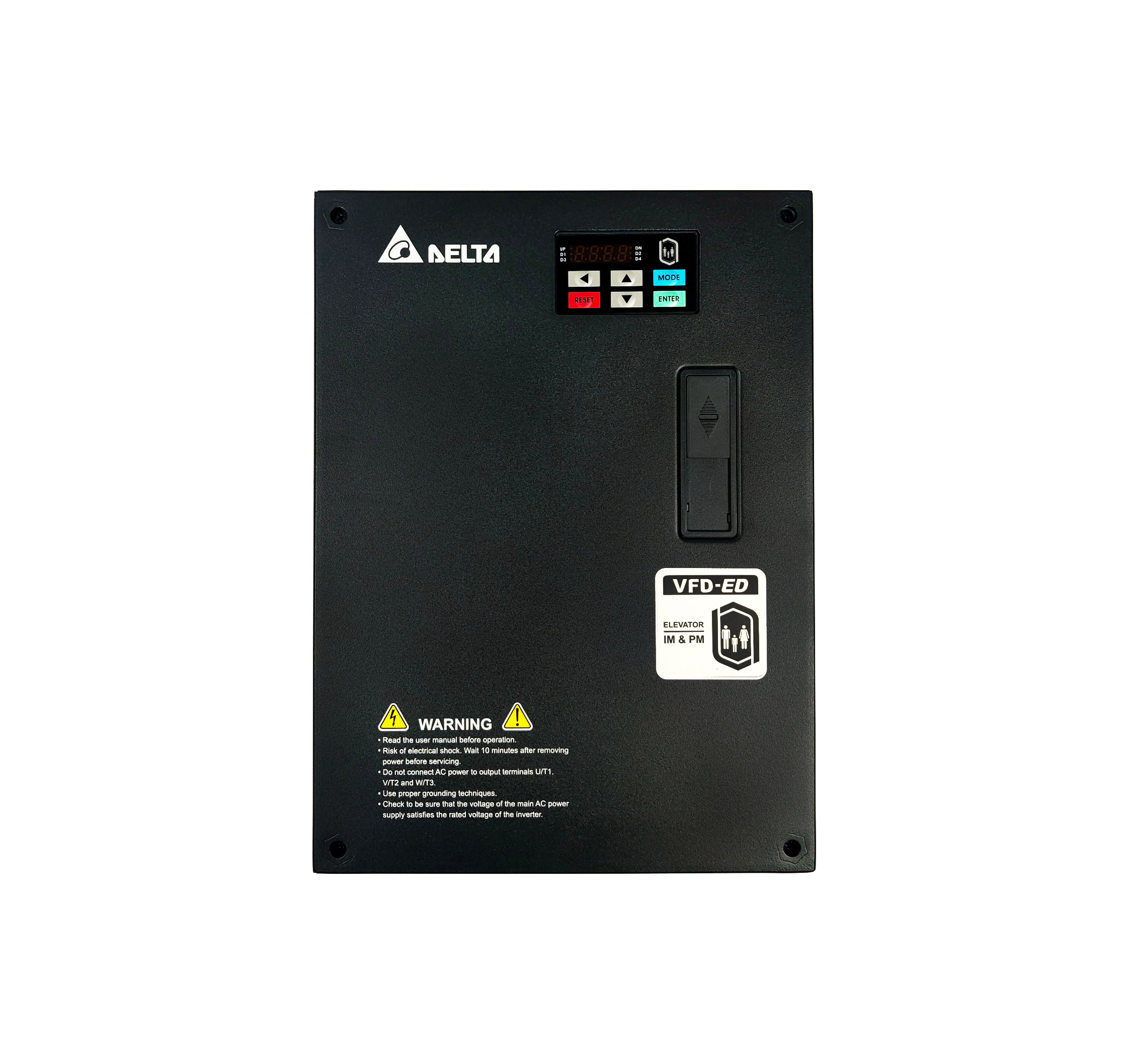 Delta Inverter VFD-ED Model VFD150ED43G 20HP / 15KW / 3-Phase , 380V