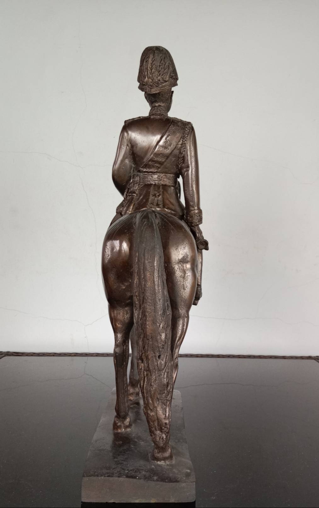 413.พระบรมรูปหล่อในหลวงรัชกาลที่5 พระบาทสมเด็จพระปรมินทรมหาจุฬาลงกรณ์ พระจุลจอมเกล้าเจ้าอยู่หัวทรงม้า(พระบรมรูปทรงม้า)