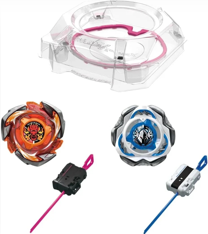 Takara Tomy Beyblade X CX-04 Battle Entry Set ชุดสนามพร้อมเล่น + เบย์เบลด 2ตัว พร้อมที่ชูท