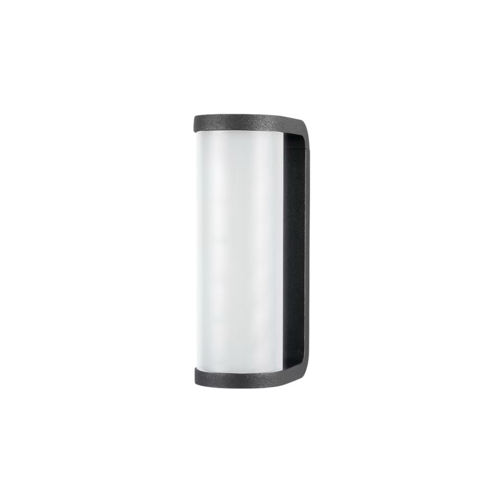 โคมไฟติดผนังภายใน Wall Lamp SLEEK Die-Cast Aluminum Black + PC LED 18W 3000K IP65