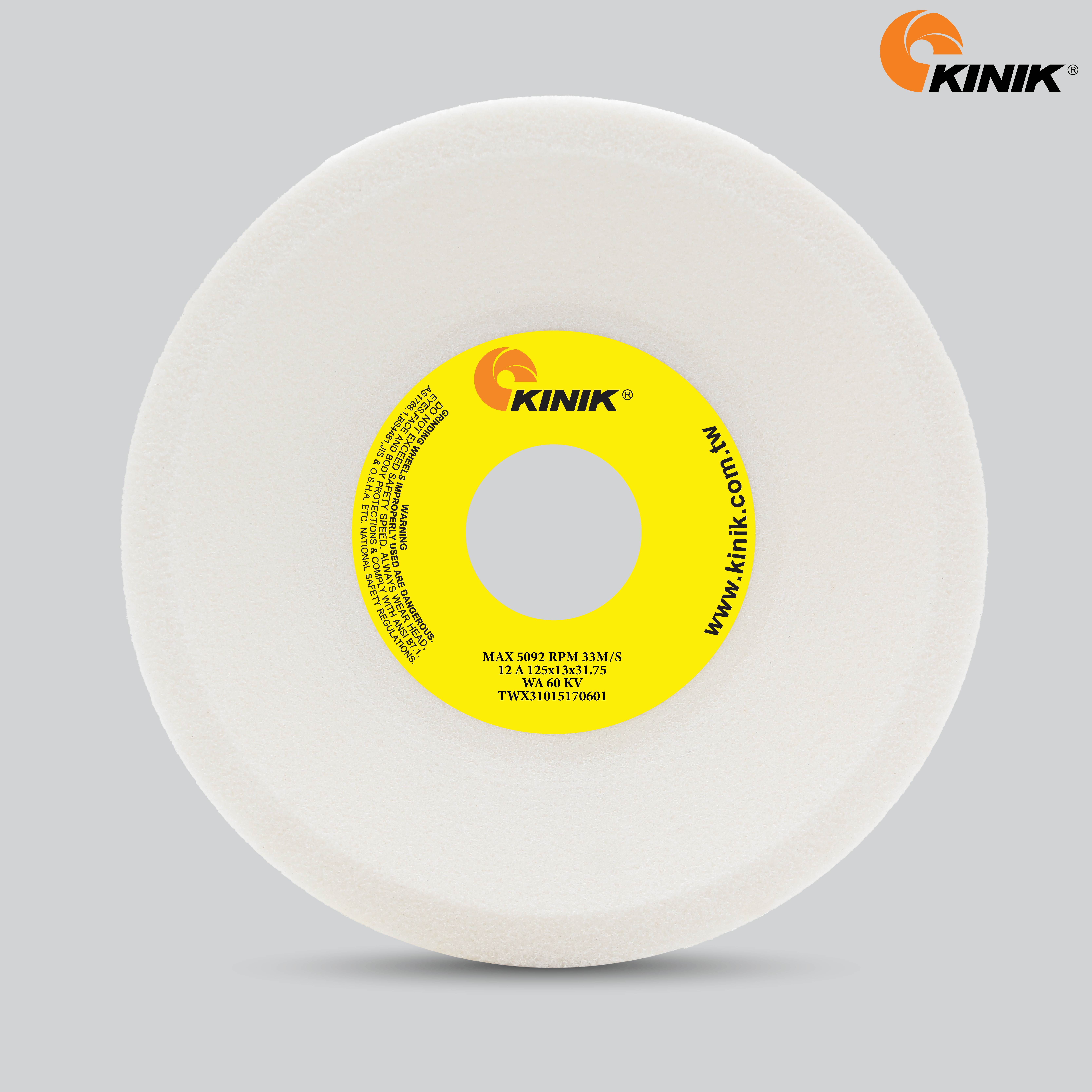 หินจาน KINIK WA60KV12A 125x13x31.75 mm.