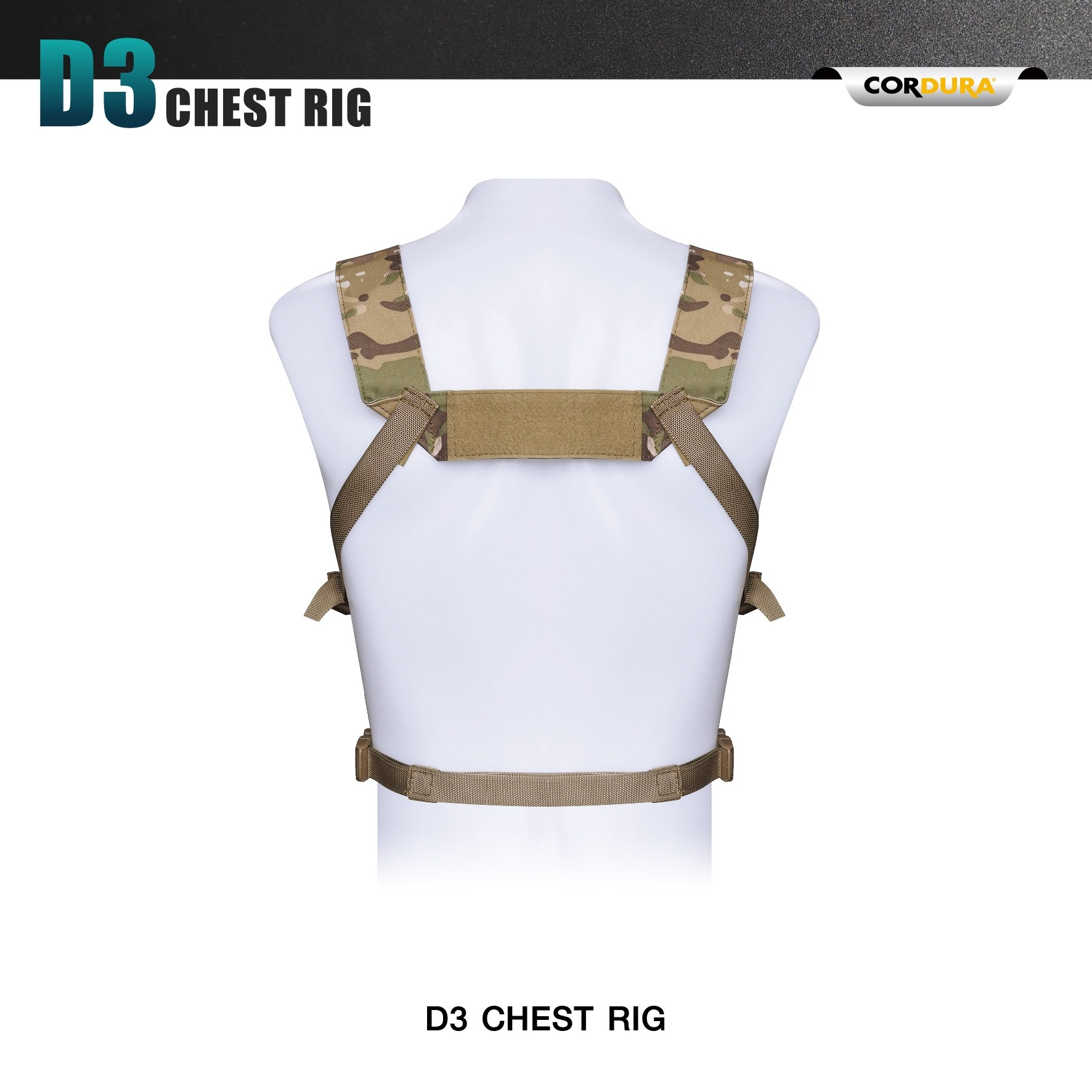 สายโยงบ่า D3 Chest Rig