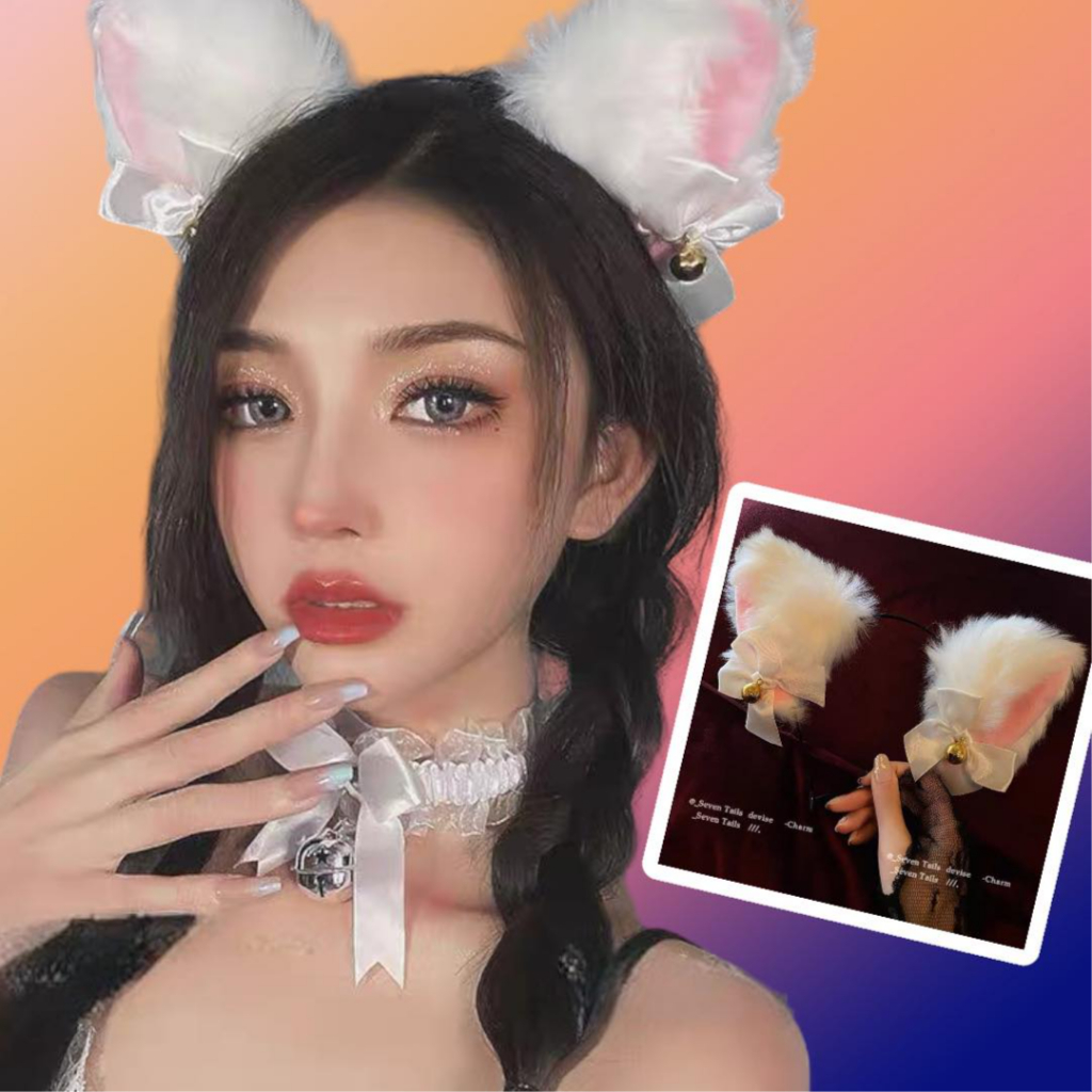 ที่คาดผมหูกระต่าย คาดผมคอสเพลย์ สินค้าพร้อมส่ง