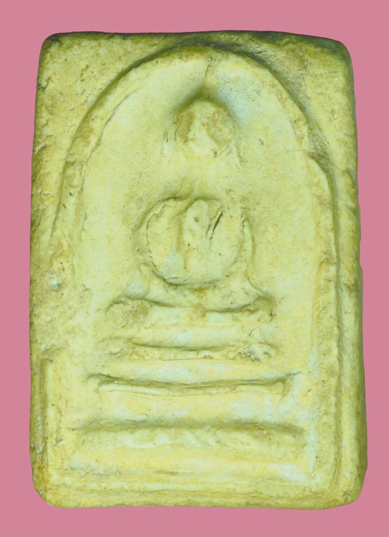 A5491 พระสมเด็จไกเซอร์ เจ้าคุณสุพจน์ วัดสุทัศน์ กรุงเทพ ปี 2485 เนื้อผง หลังยันต์ เป็นพระเล่นแค่ชอบ 9