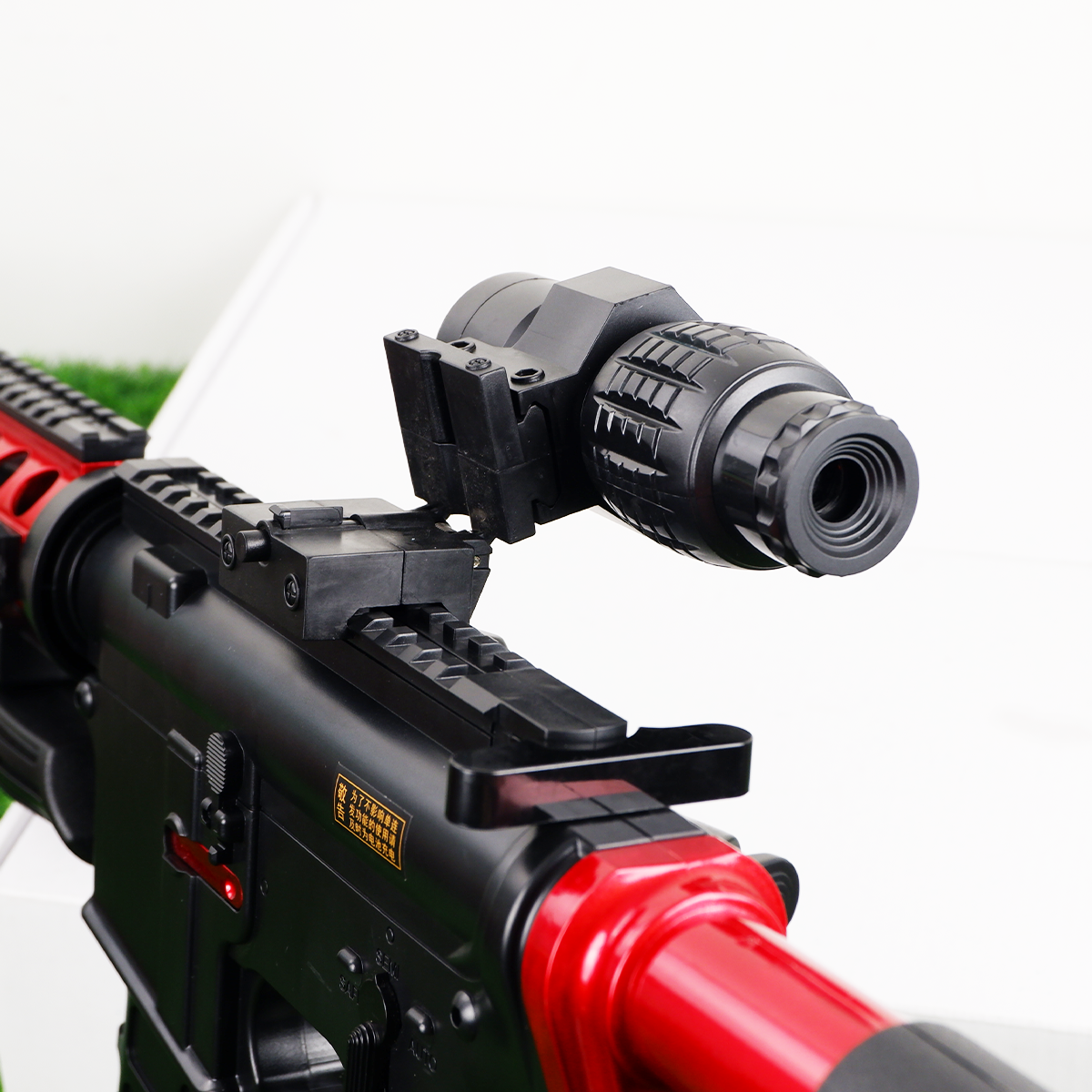 สโคปพับข้าง สีดำ ซูม 2-3 เท่า ปรับระยะซูมได้ ขนาดราง 20 mm (SCB)