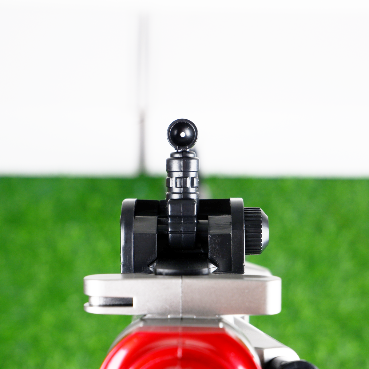 (49)M4A1 สีเงิน แดง 170FPS ปืนเจลไฟฟ้า ของเล่น ยิงรัวได้ Semi Auto ได้