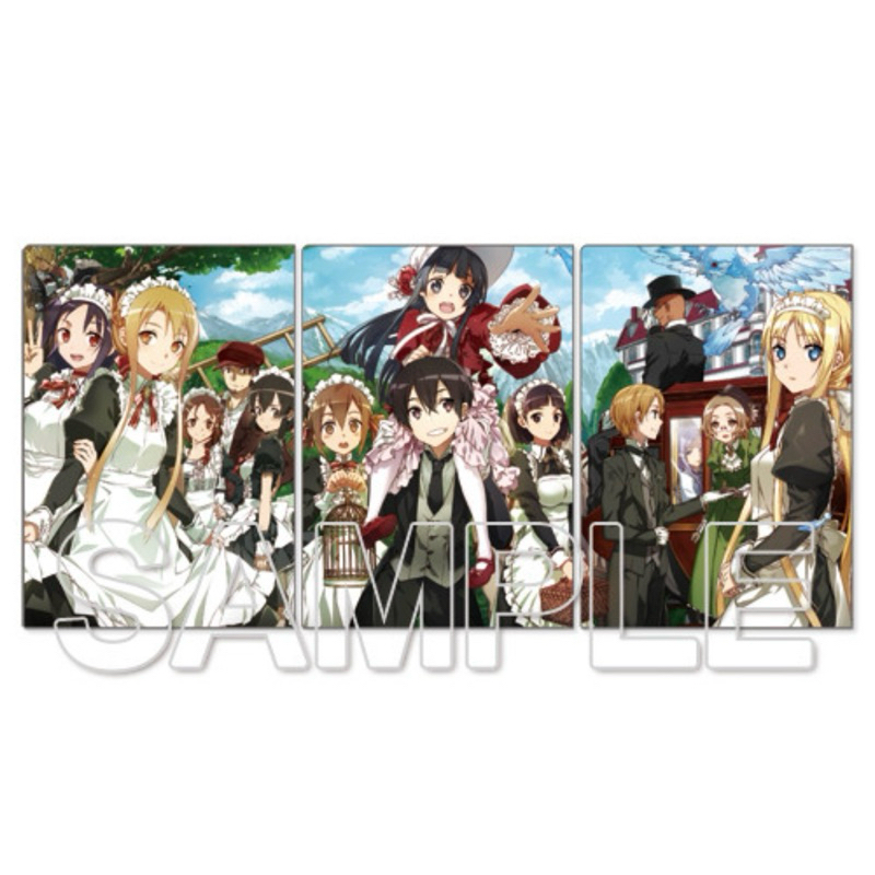 เซ็ตแฟ้ม ซอร์ดอาร์ตออนไลน์ [Sword Art Online Abec -Clear File- Set 3]