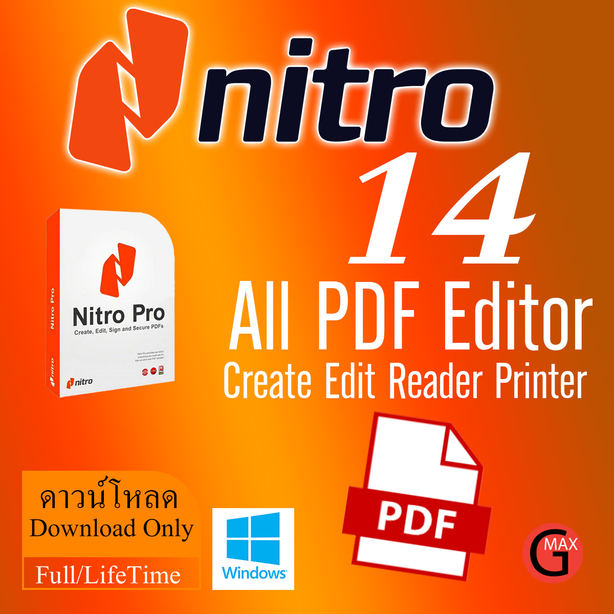 Nitro Pro Enterprise 14 - Windows