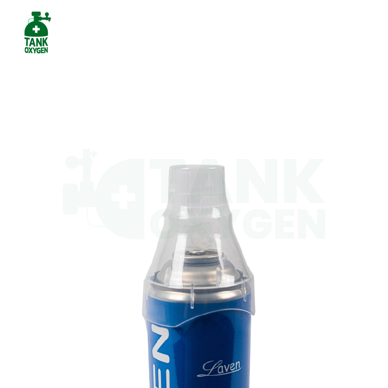 ออกซิเจนกระป๋อง Laven 8000ml. (ออกซิเจนบริสุทธิ์ 95%)