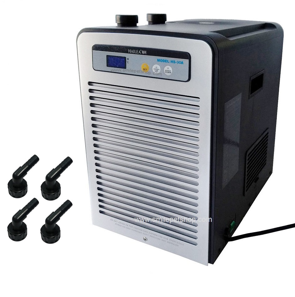 HAILEA HS-90A(เครื่องทำความเย็น ชิลเลอร์ ตู้ปลา อ่างเลี้ยงปลา สำหรับน้ำปริมาตรไม่เกิน 500 ลิตร)