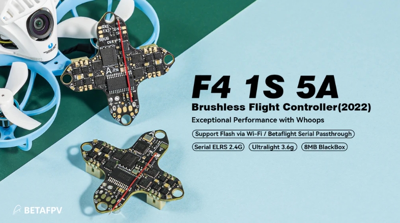 BETAFPV F4 1S 5A AIO Brushless Flight Controller FRSKY / ELRS