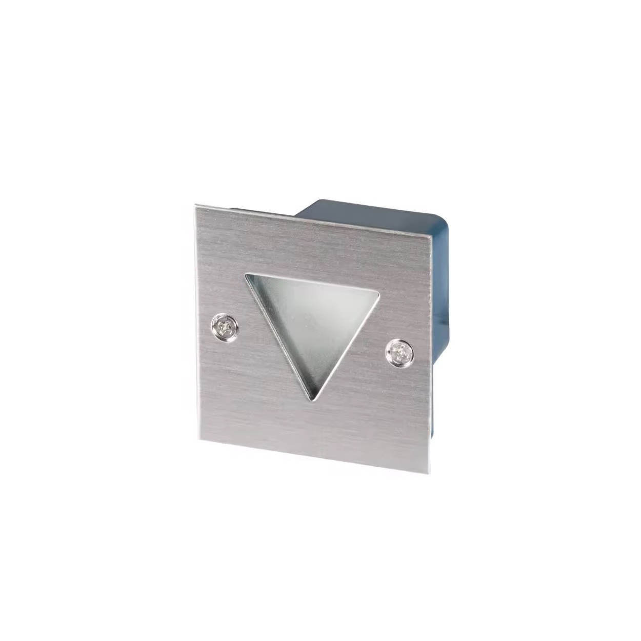โคมไฟฝังผนังสแตนเลส LED ลายสามเหลี่ยม Stainless wall light triangle รุ่น 011B LED 2W IP65