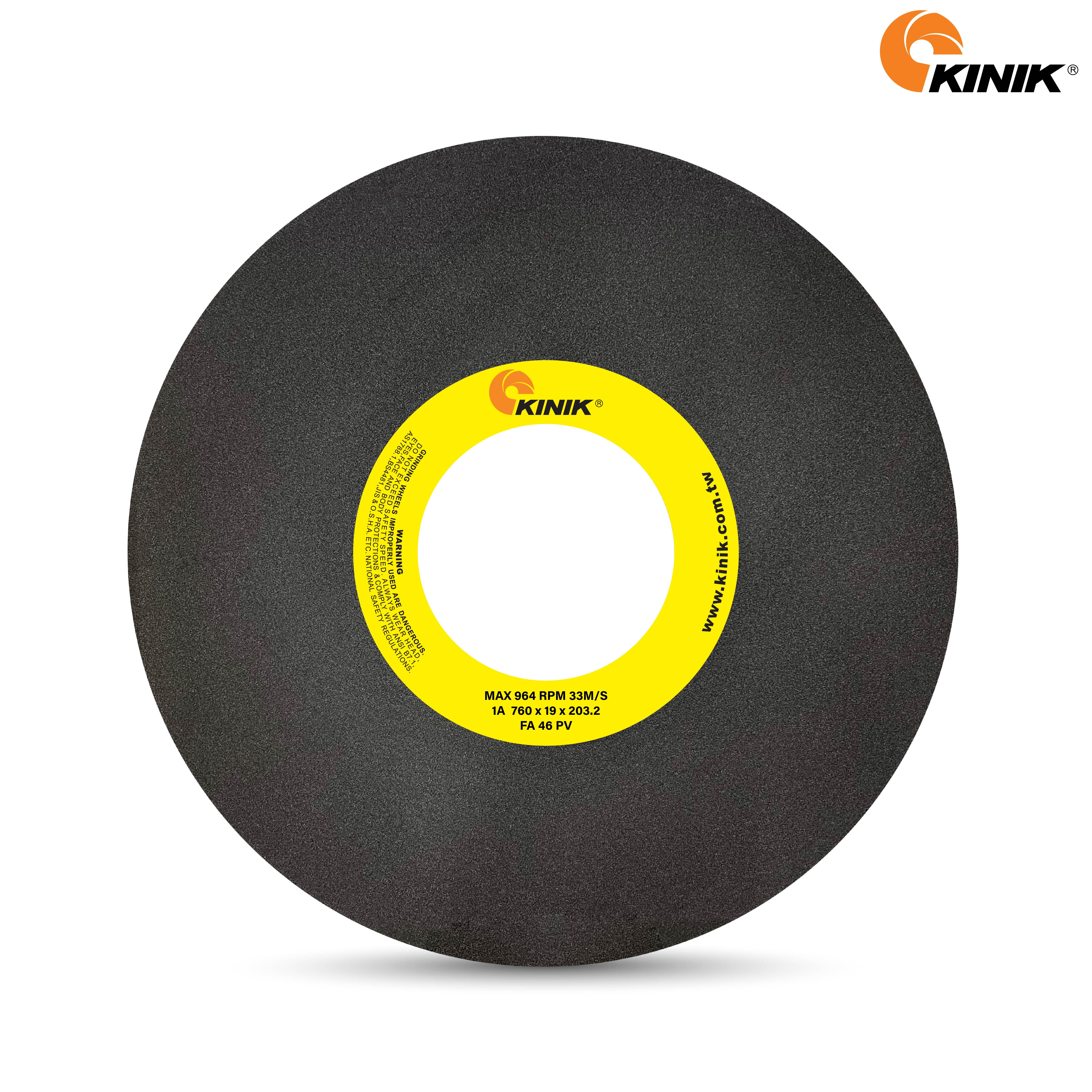 หินเจียร KINIK FA46PV1A 760x19x203.2 mm.