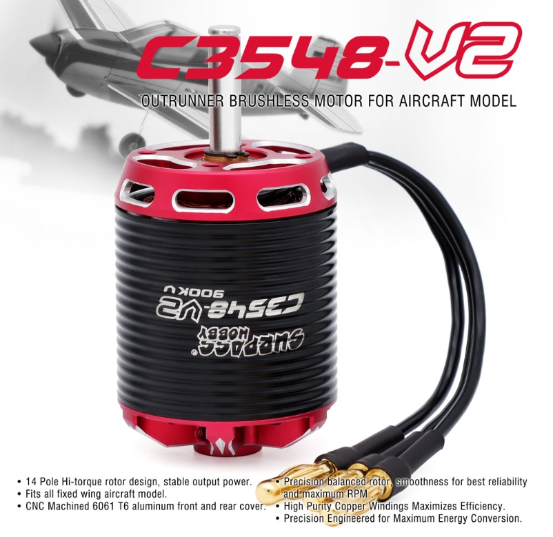 SURPASS C3548-790KV V2 Brushless Motors
